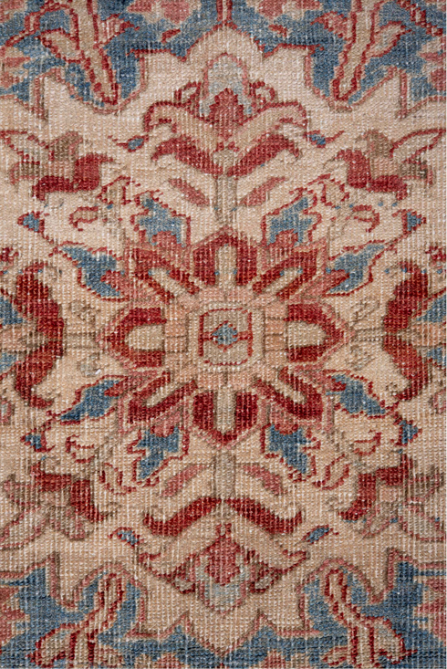 Antique Heriz Area Rug (8' x 12')